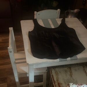 Women's Black Satin Camisole